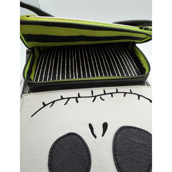 Loungefly Disney Jack Skellington Mini Backpack Nightmare Before Christmas *Read main image 5